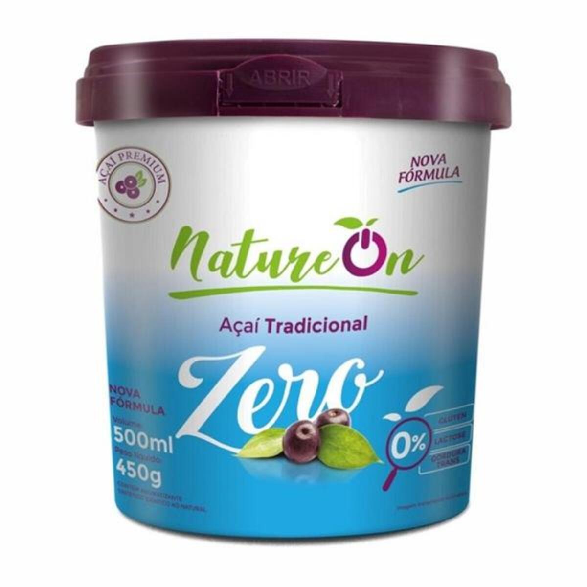 Açai Natureon Tradicional Zero 500ml